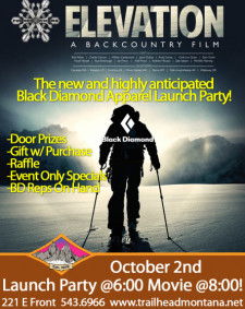Elevation: A Backcountry Film/ Black Diamond Apparel Launch Party