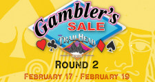 Round 2 Gambler’s Sale