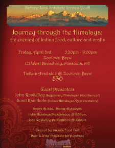 Journey through the Himalaya: An evening of Indian food, culture and crafts