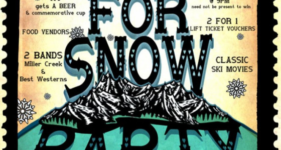 Pray For Snow Party This Friday Image